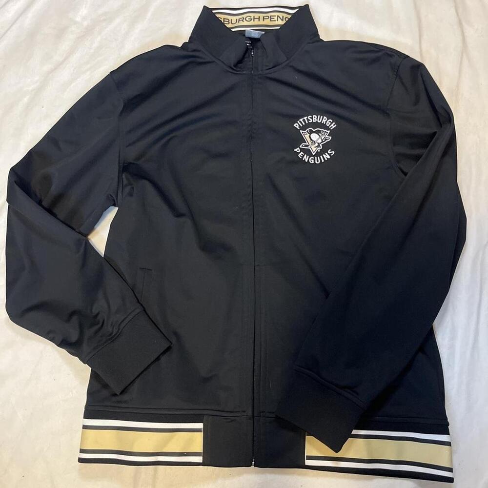NHL vintage Pittsburgh penguins zip up